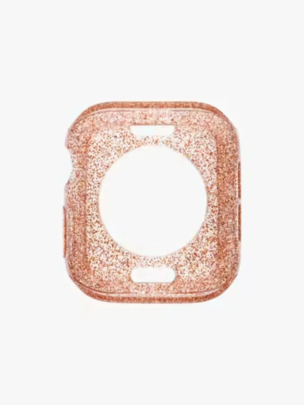 NIB Kate Spade Pink Rose Gold Glitter Jelly 40mm Case for Apple Watch